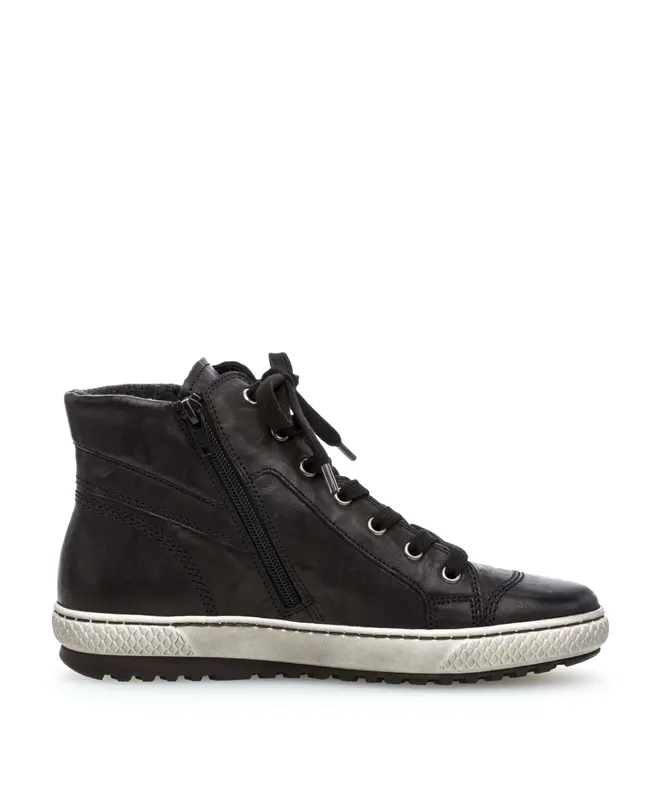 Gabor Hoge sneakers Zwart (53.754.57)