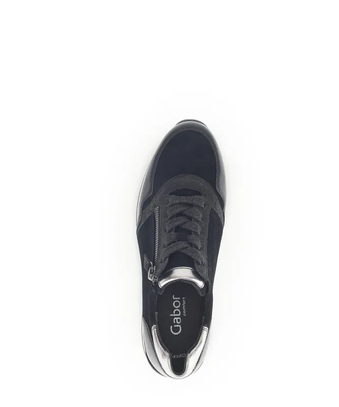 Gabor Lage sneakers Zwart (56.528.37)
