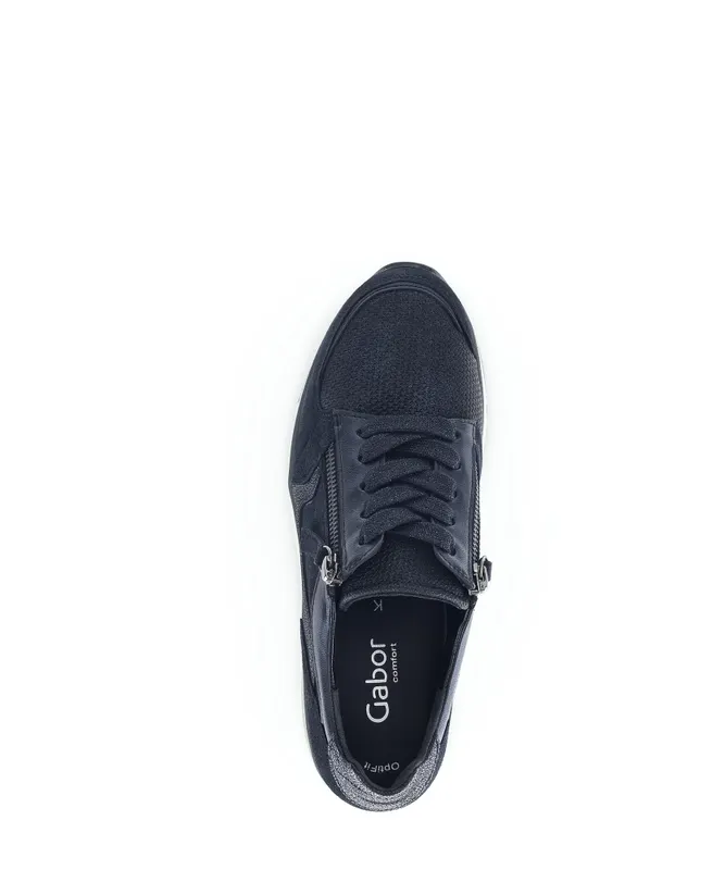 Gabor Lage sneakers Blauw (56.307.66)