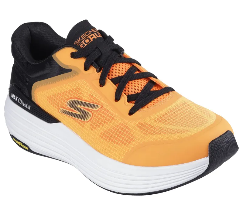 Skechers Max Cushioning Suspension – Accordion – Oranje / Zwart (220932-ORBK)