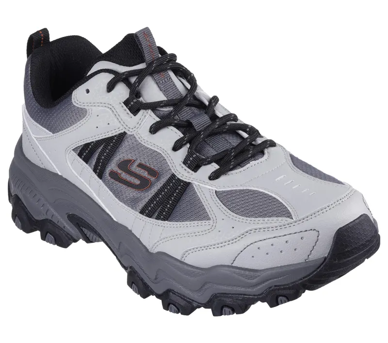 Skechers Stamina AT – Upper Stitch – Grijs / Oranje (237527-GYOR)