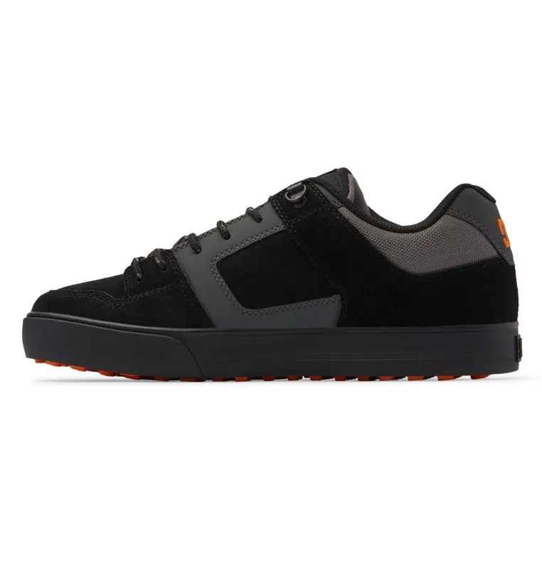 DC Shoes Pure WNT grey/black/orange (ADYS300151-XSKN)