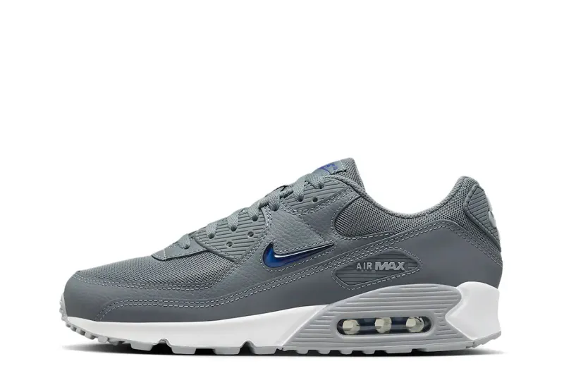 Nike Air Max 90 Jewel Grey Royal Blue (FN8005-001)