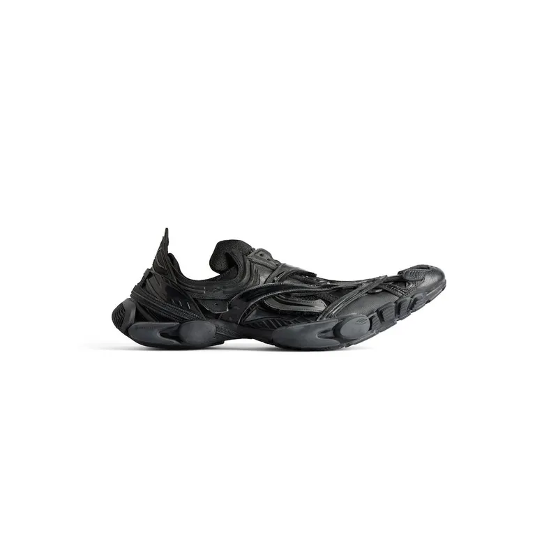 Balenciaga Men’s Reptile Sneaker In Black Black (799518WRPTL1000)