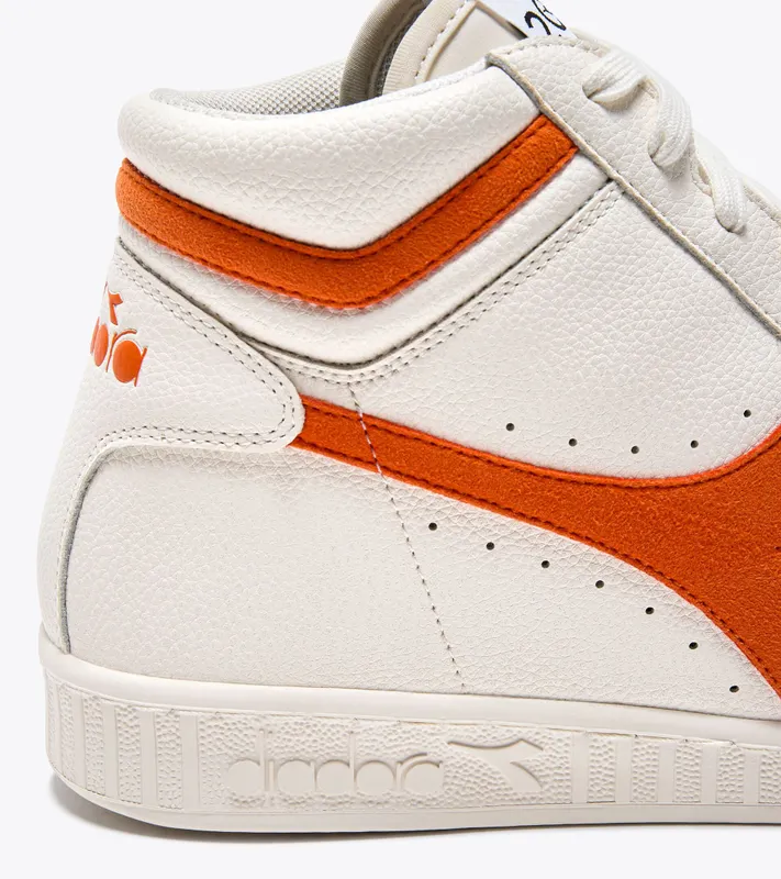 Diadora Game L High 2030 Super White / Golden Poppy (501.181242_C0158)