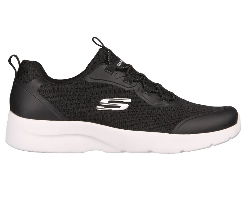 Skechers Dynamight 2.0 – Social Orbit – Zwart / Wit (149691-BKW)