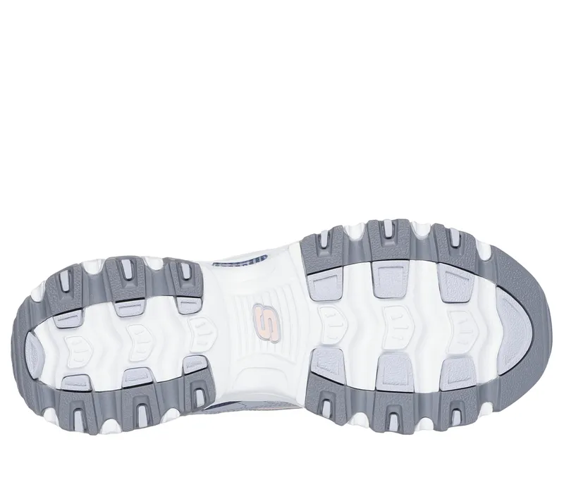 Skechers D’Lites – Popular Vote – Licht Blauw / Multi (150241-LBMT)