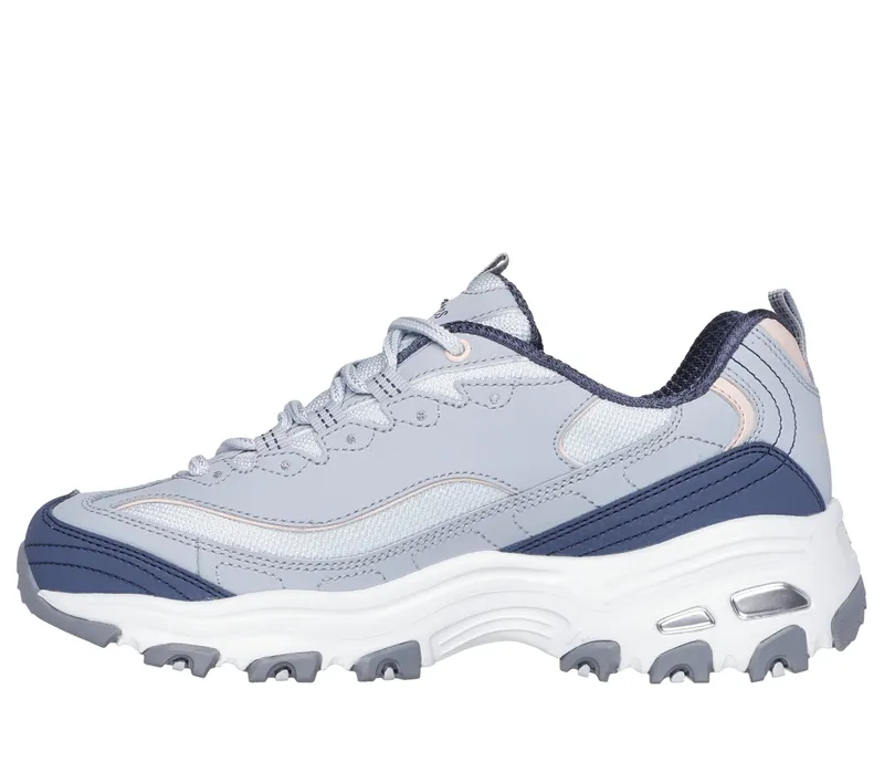 Skechers D’Lites – Popular Vote – Licht Blauw / Multi (150241-LBMT)