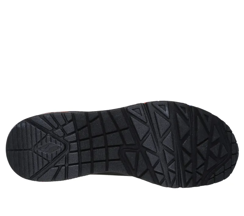 Skechers Uno – Majestic Garden – Zwart / Multi (155583-BKMT)