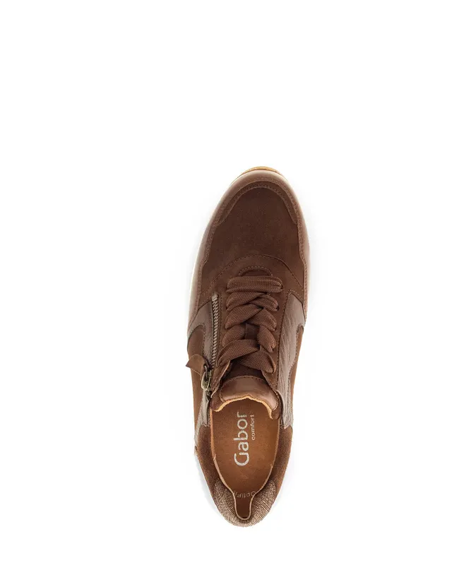 Gabor Lage sneakers Bruin (56.438.31)