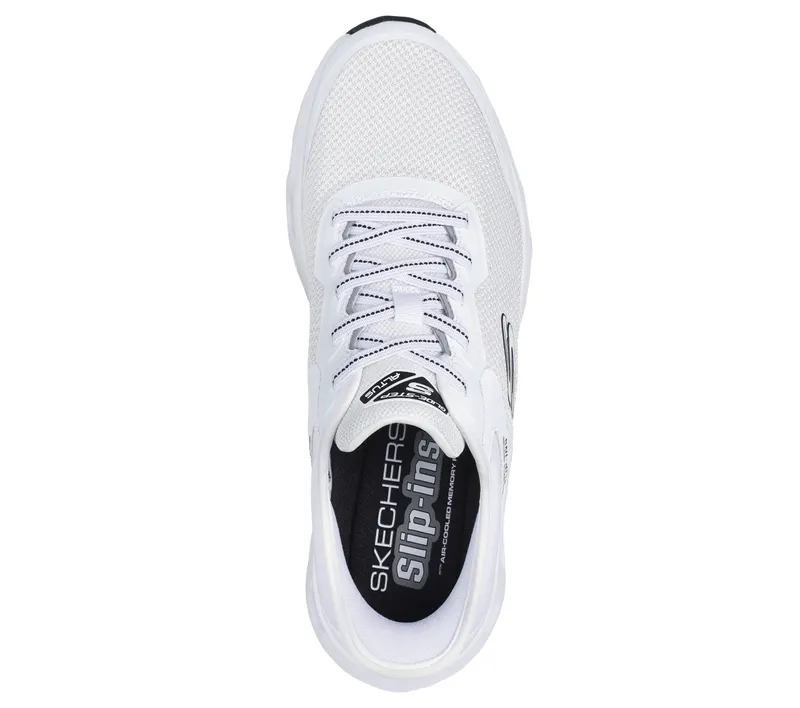 Skechers Skechers Slip-ins: Glide-Step Altus – Turn Out – Wit / Zwart (232922-WBK)