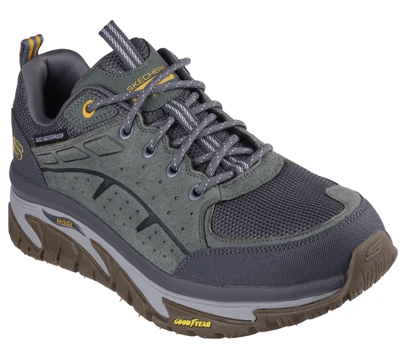 Skechers Waterproof: Arch Fit Road Walker – Vernal – Groen (237688-GRN)