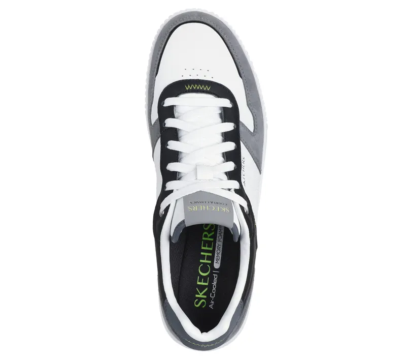 Skechers Jade – Kovos – Wit / Blauw (254040-WBLM)