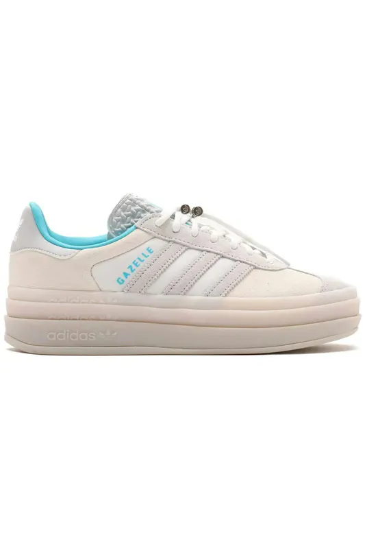 adidas Gazelle Bold Cloud White Light Blue (Women’s) (IH9992)