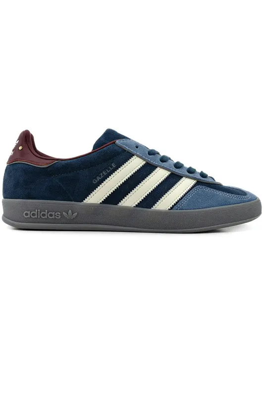 adidas Gazelle Indoor Crew Navy Burgundy (ID1008)