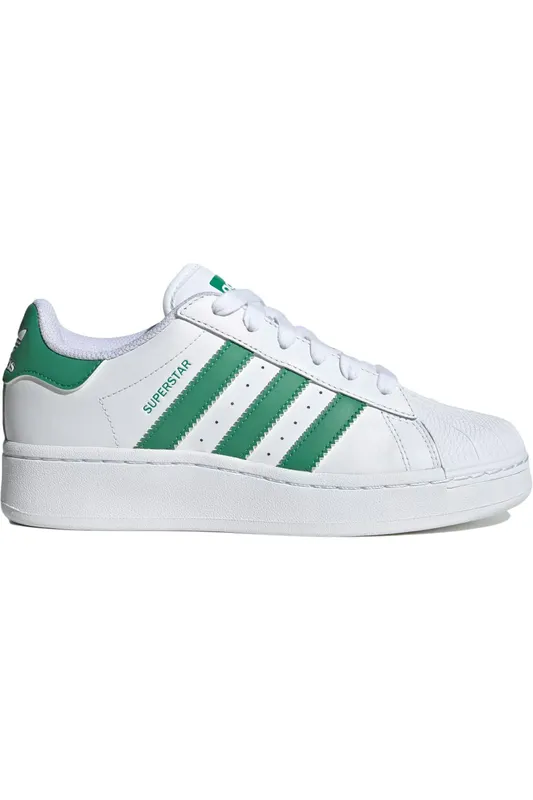 adidas Superstar XLG White Semi Court Green (Women’s) (IF3002)