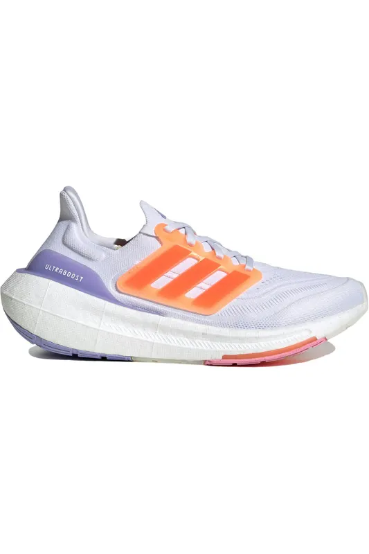 adidas Ultra Boost Light White Solar Red Beam Pink (Women’s) (HQ6354)