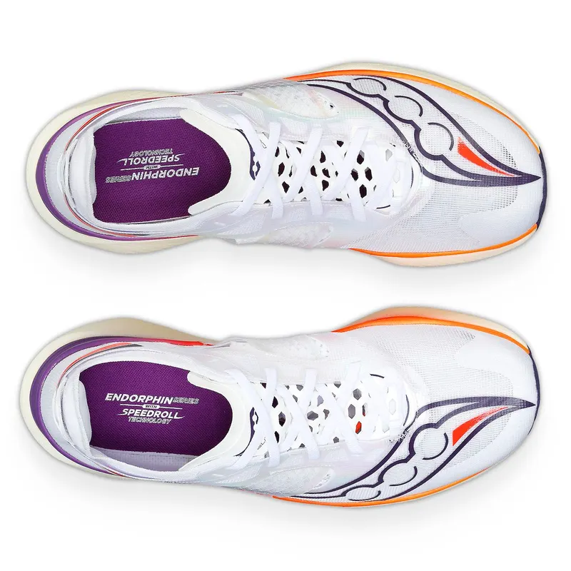 Saucony Endorphin Elite White / ViZiRed (S10768-126)