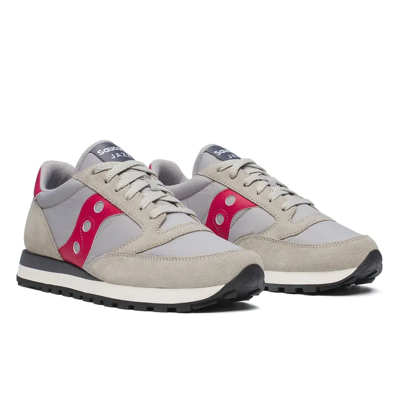 Saucony Jazz Original Dove / Red (S2044-702)
