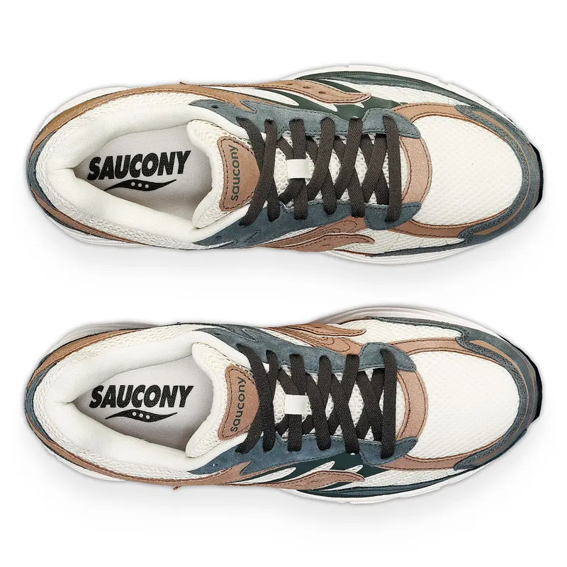 Saucony ProGrid Omni 9 Premium Cream / Green (S70740-13)