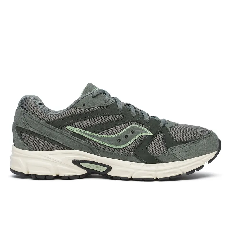 Saucony Ride Millennium Suede Olive / Off White (S70856-3)