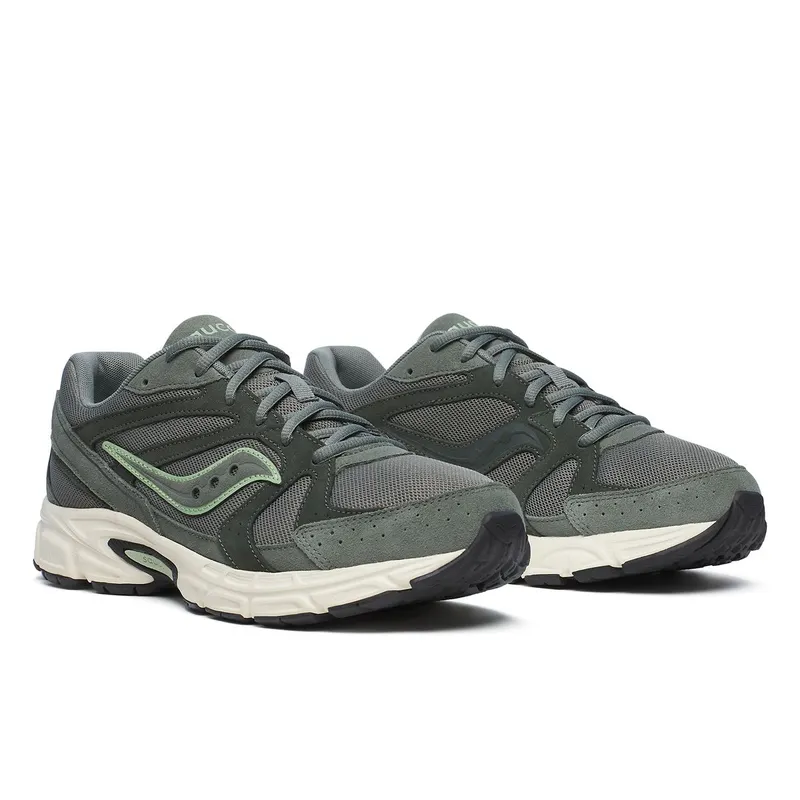 Saucony Ride Millennium Suede Olive / Off White (S70856-3)