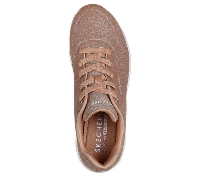 Skechers Uno – Glitter Bomb – Roosgoud (177036-RSGD)