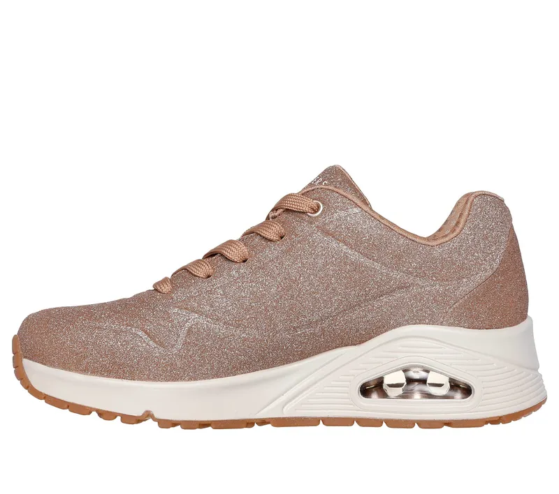 Skechers Uno – Glitter Bomb – Roosgoud (177036-RSGD)