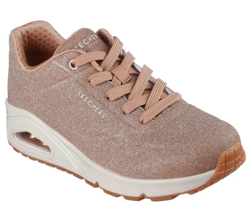 Skechers Uno – Glitter Bomb – Roosgoud (177036-RSGD)