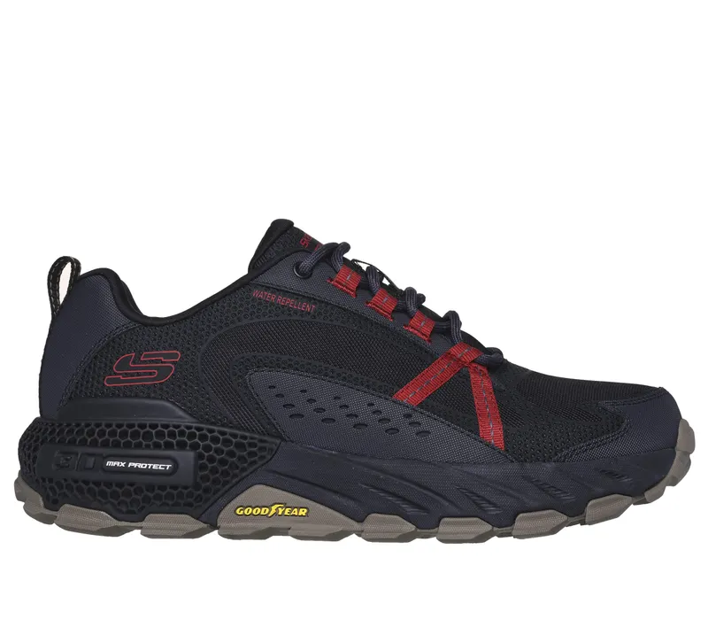 Skechers 3D Max Protect – Zwart / Rood (237401-BKRD)