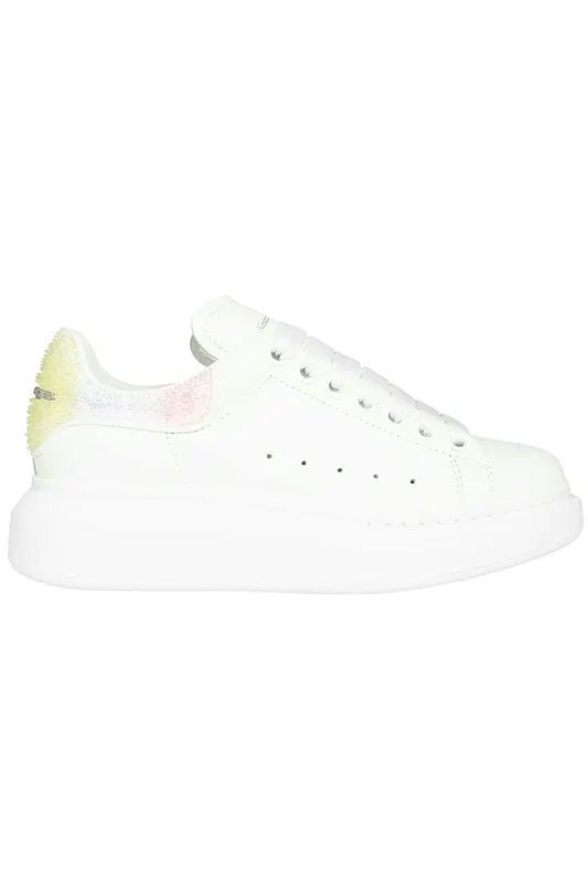 Alexander McQueen Oversized White Yellow Multi (Women’s) (733004wicyi9035)
