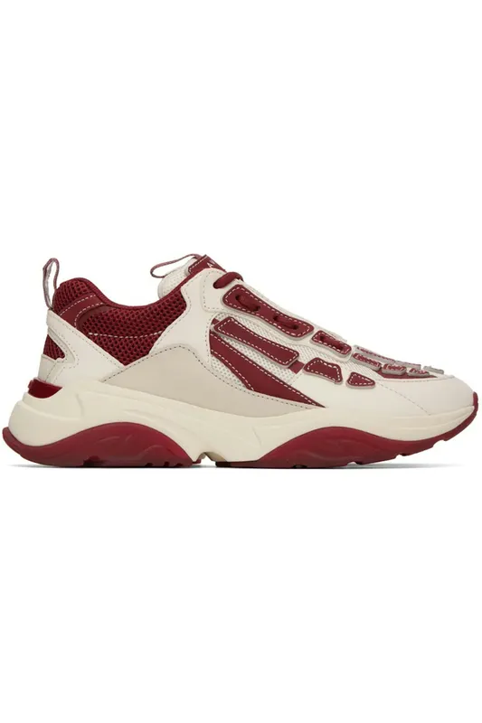 AMIRI Bone Runner Burgundy White (PS23MFS001-610)