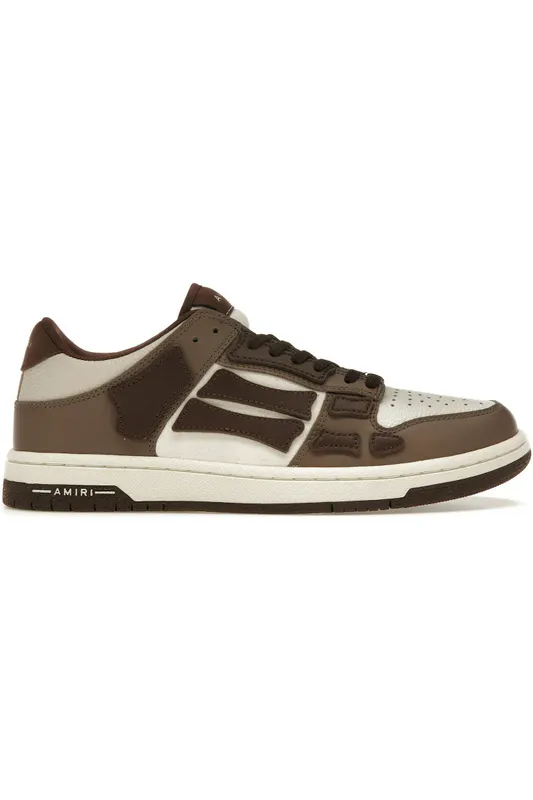 AMIRI Skel Low Top Low Brown (AMFOSR1006 BROWN)
