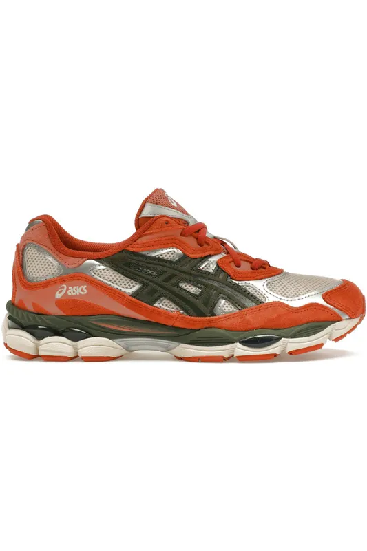 ASICS Gel-NYC Oatmeal Forest Green Orange (1201A789-251)