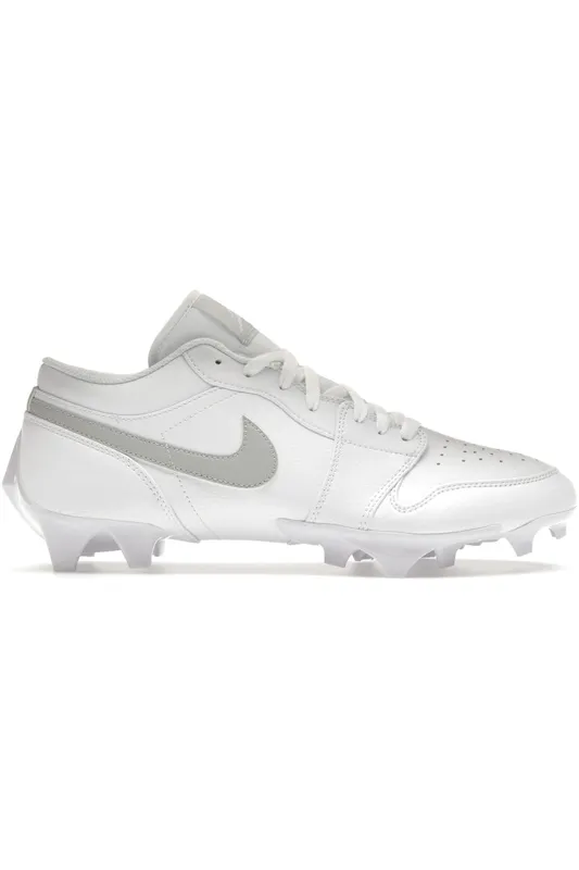 Jordan 1 Low TD Cleat White Grey Fog (FJ6245-101)