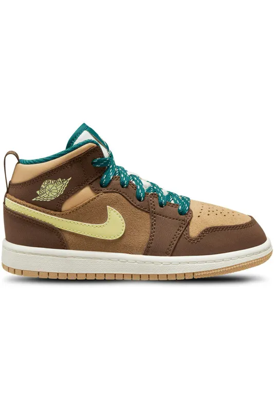 Jordan 1 Mid SE Cacao Wow (PS) (DZ6338-200)
