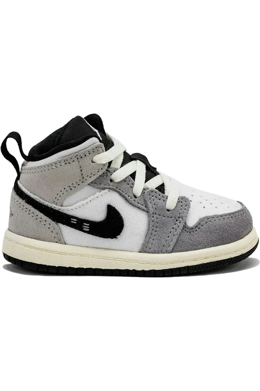 Jordan 1 Mid SE Craft White Cement Grey Black (TD) (FD9089-002)