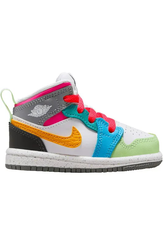 Jordan 1 Mid SE Multi-Color (TD) (FN1189-100)