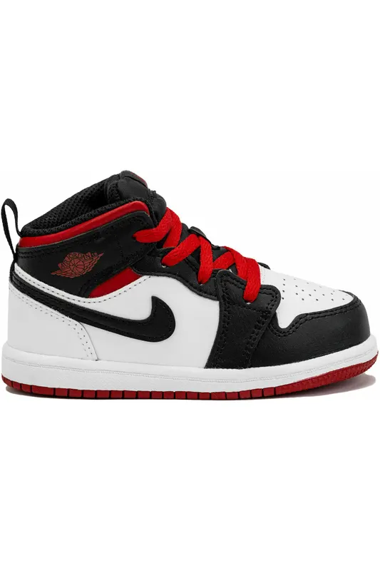Jordan 1 Mid White Gym Red (TD) (DQ8425-106)