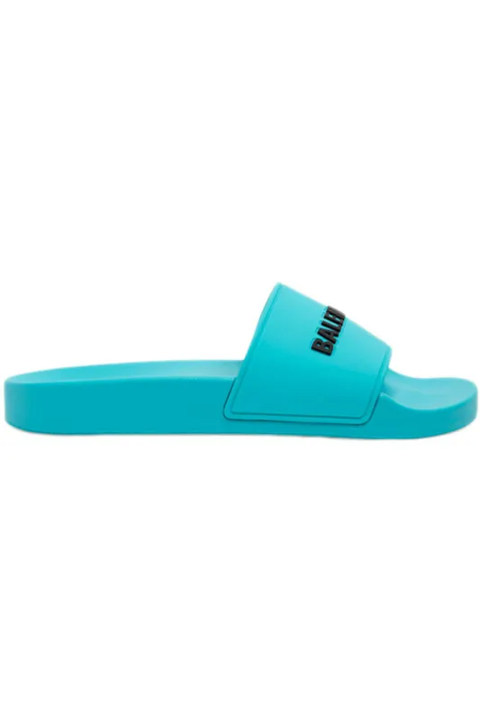 Balenciaga Pool Slides Blue (Women’s) (565547W1S804660)