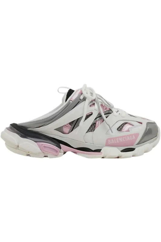 Balenciaga Track Mule White Pink (Women’s) (653813W2FSB9041)