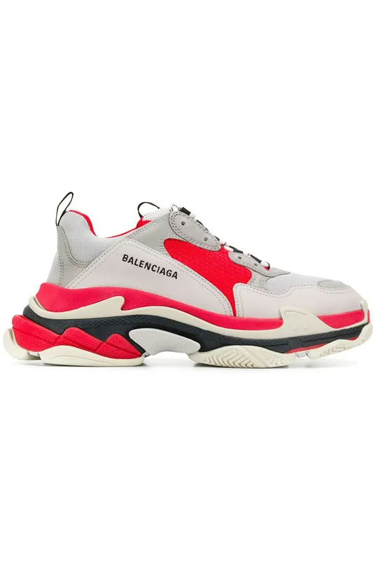 Balenciaga Triple S Red Grey White (536737 W09OH 6495)