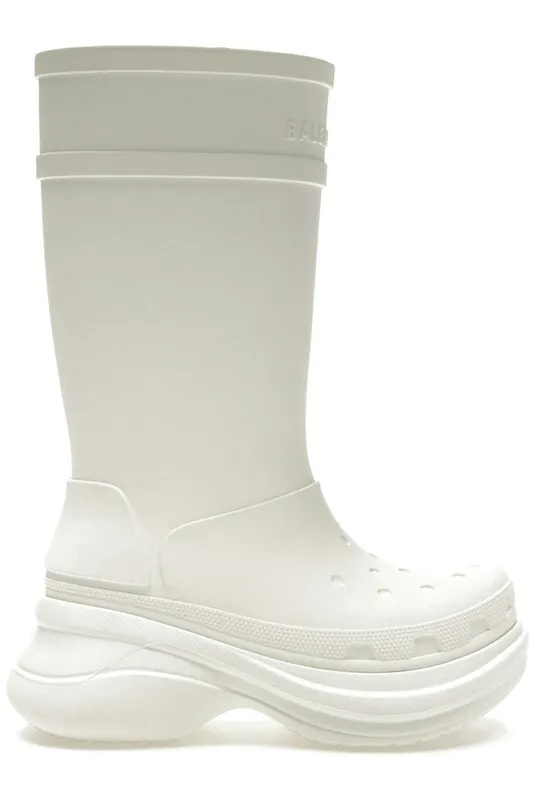 Balenciaga x Crocs Boot White (Women’s) (677388W1S8E9000)