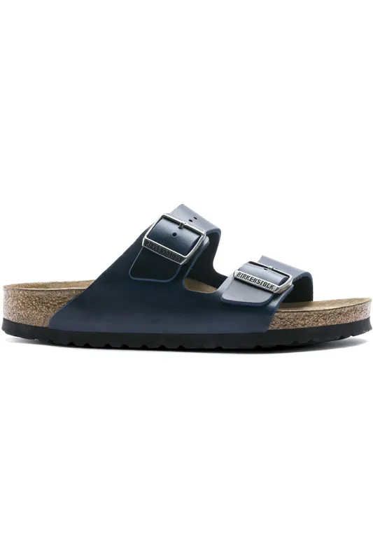 Birkenstock Arizona Soft Footbed Oiled Leather Blue (1013643/1013644)