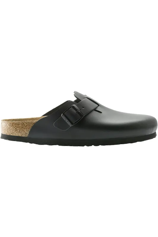 Birkenstock Boston Natural Leather Black (0060191/0060193)