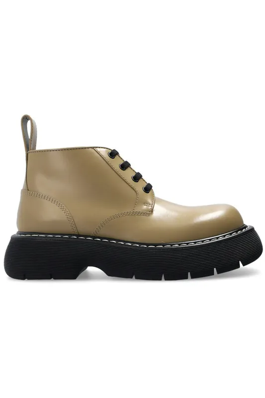 Bottega Veneta Bounce Ankle Boot Khaki (Women’s) (651406V00H02865)