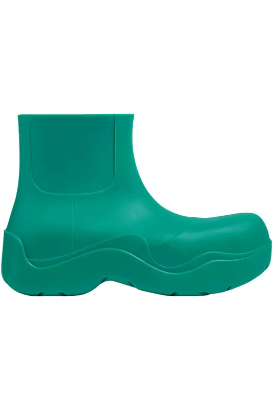 Bottega Veneta Puddle Ankle Boot Acid Turquoise (Women’s) (640045V00P03227)