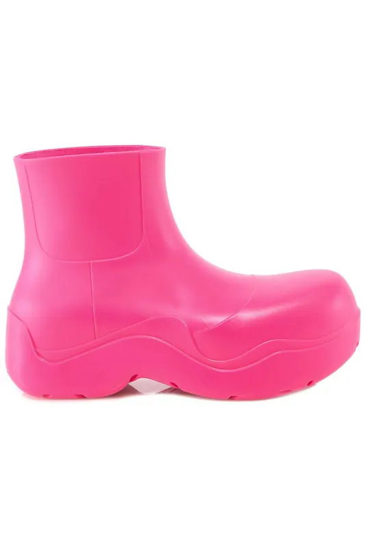 Bottega Veneta Puddle Ankle Boot Pink (Women’s) (640045V00P05521)