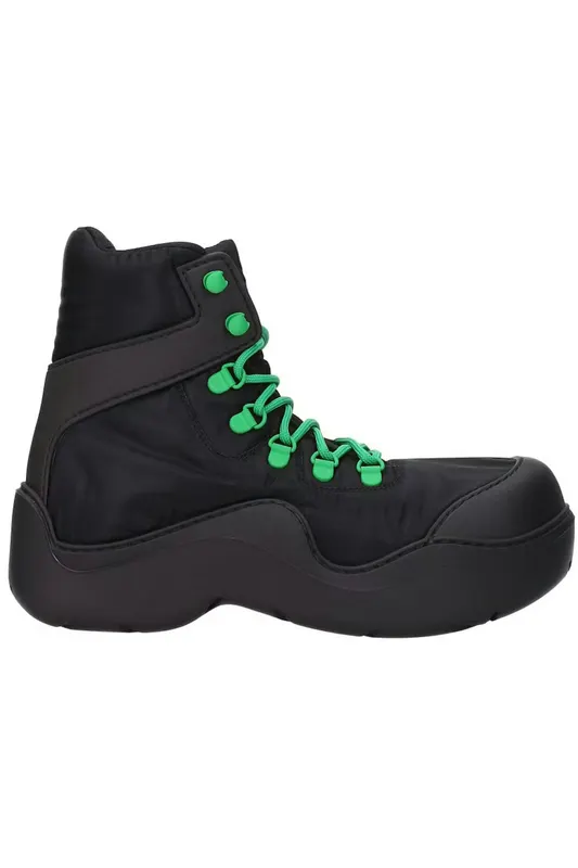 Bottega Veneta Puddle Bomber Ankle Boot Black (Women’s) (667218VBSD71295)