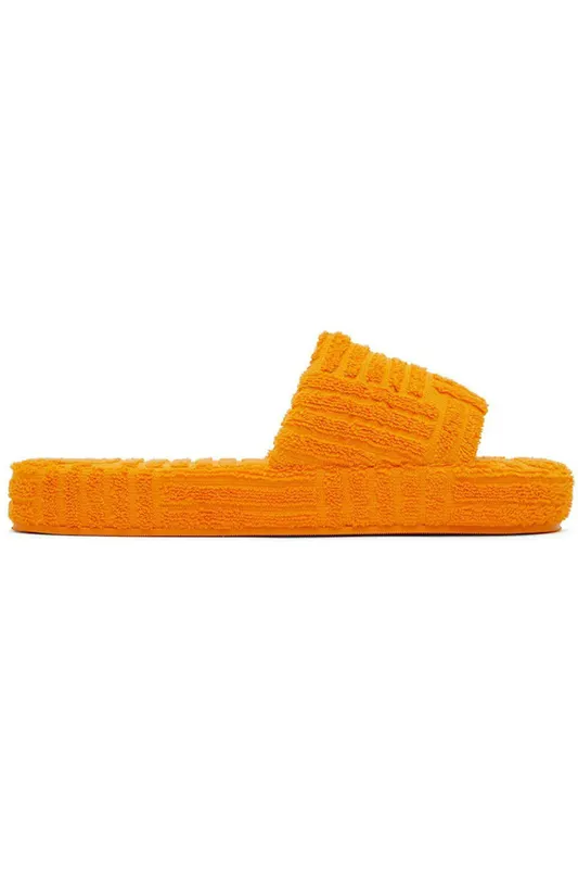 Bottega Veneta Resort Sponge Slide Tangerine (660245V0VW07960)